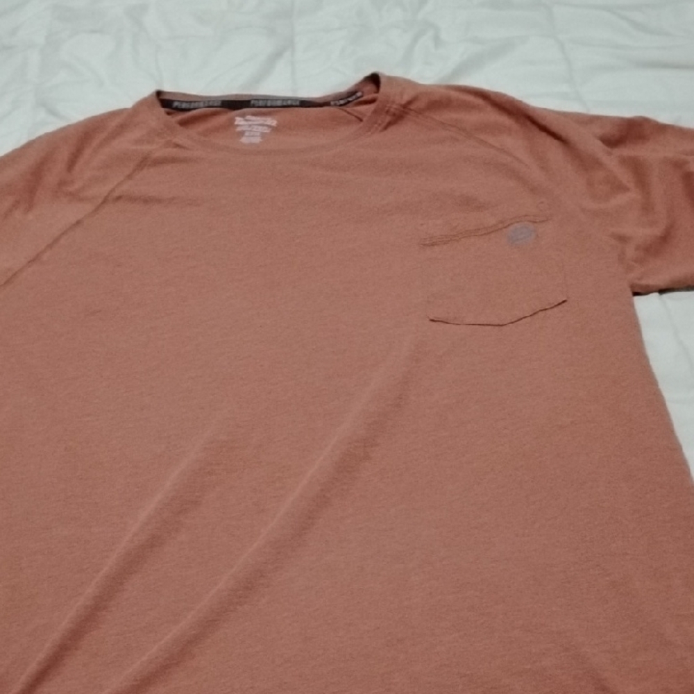 Dickies Brown Short Sleeve Tee Casual Comfort